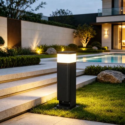 BRILAGI - Kültéri lámpa 2 db SCHUKO PILLAR 1xG9/11W/230V IP44 fekete