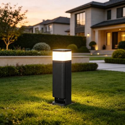 BRILAGI - Kültéri lámpa 2 db SCHUKO PILLAR 1xG9/11W/230V IP44 fekete