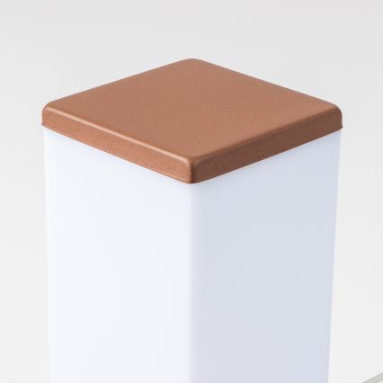 Brilagi - NOVA kültéri lámpa 2 db SCHUKO aljzattal 1xE27/15W/230V 40 cm IP44 barna