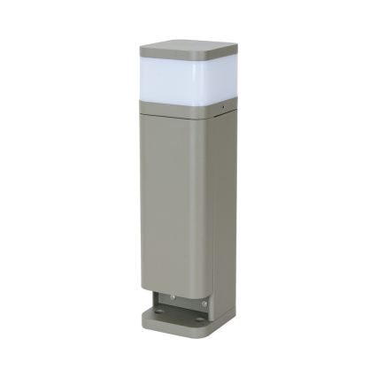 BRILAGI - Kültéri lámpa 2 SCHUKO aljzattal PILLAR 1xG9/11W/230V IP44 szürke