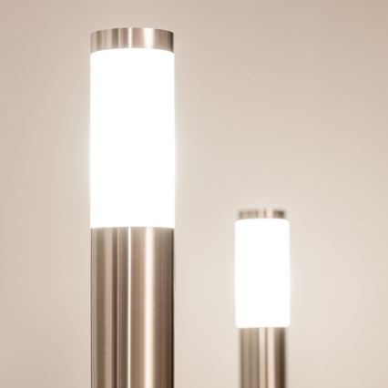 BRILAGI - ELIA kültéri lámpa aljzattal, 1xE27/20W/230V, IP44, 50 cm, matt króm