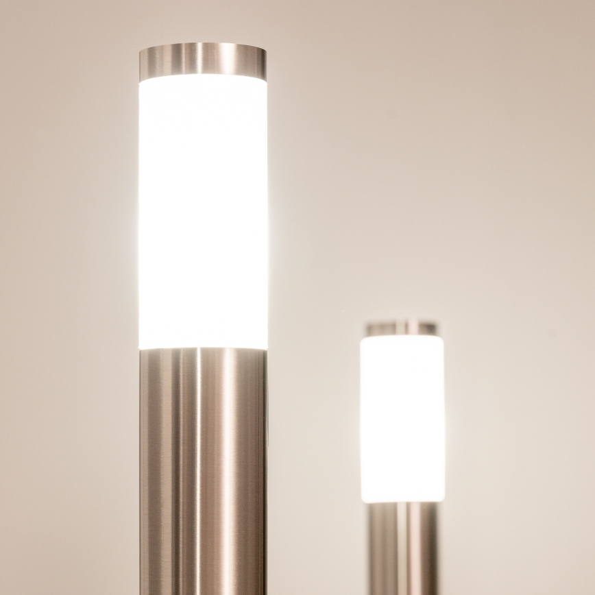 BRILAGI - ELIA kültéri lámpa aljzattal, 1xE27/20W/230V, IP44, 50 cm, matt króm