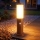 Brilagi - Kültéri lámpa mozgásérzékelővel NOVA 1xE27/15W/230V 40 cm IP44 barna