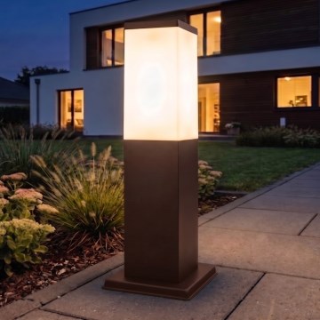 Brilagi - Kültéri lámpa NOVA 1xE27/15W/230V 40 cm IP44 barna