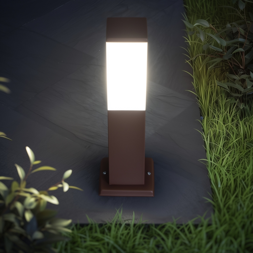 Brilagi - Kültéri lámpa NOVA 1xE27/15W/230V 40 cm IP44 barna