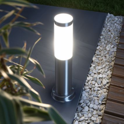 Brilagi - Kültéri lámpa NOVA 1xE27/15W/230V 40 cm IP44 matt króm