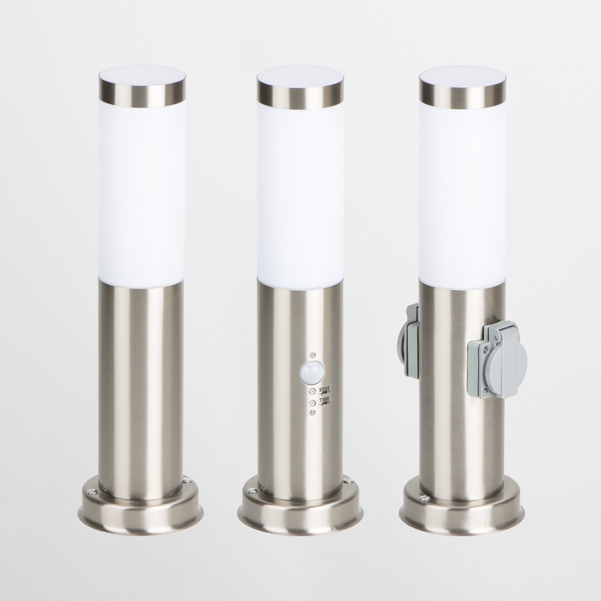Brilagi - Kültéri lámpa NOVA 1xE27/15W/230V 40 cm IP44 matt króm