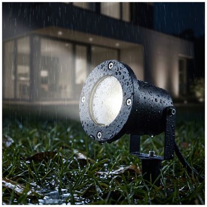 BRILAGI - Kültéri lámpa TERRA 1xGU10/50W/230V IP65 fekete
