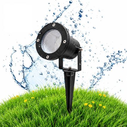 BRILAGI - Kültéri lámpa TERRA 1xGU10/50W/230V IP65 fekete