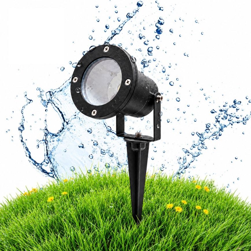 BRILAGI - Kültéri lámpa TERRA 1xGU10/50W/230V IP65 fekete