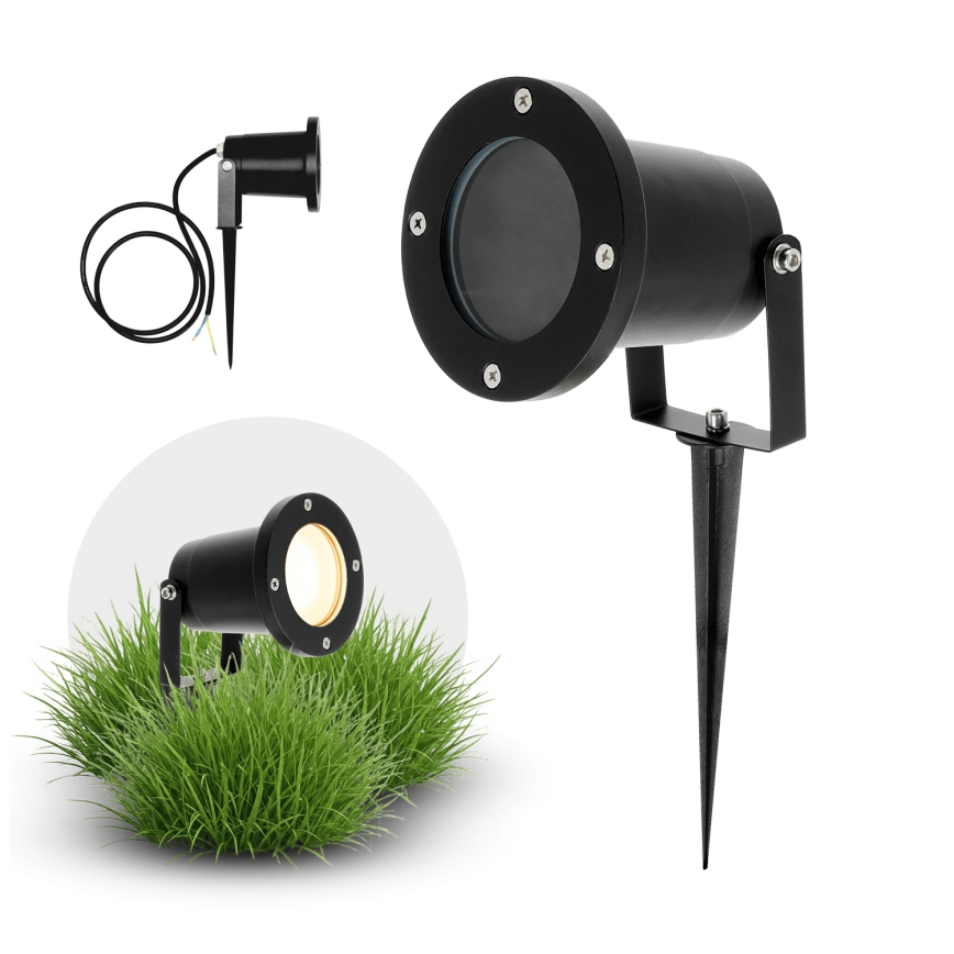 BRILAGI - Kültéri lámpa TERRA 1xGU10/50W/230V IP65 fekete
