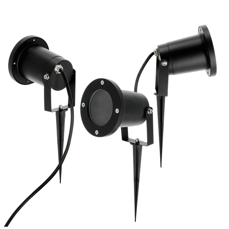 BRILAGI - Kültéri lámpa TERRA 1xGU10/50W/230V IP65 fekete