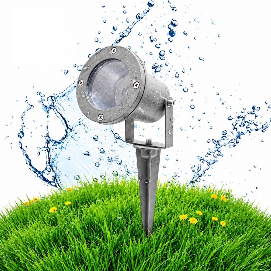BRILAGI - Kültéri lámpa TERRA 1xGU10/50W/230V IP65 szürke