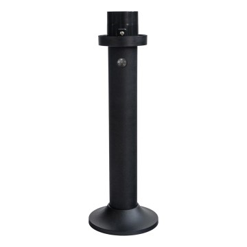 BRILAGI - Kültéri lámpaoszlop mozgás- és alkonyérzékelővel HARBOR 1xE27/40W/230V 50 cm IP33 fekete