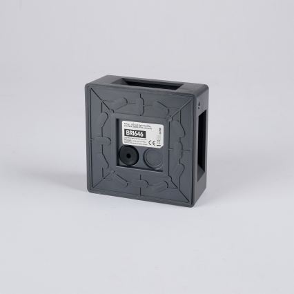 Brilagi - kültéri LED fali lámpa QUADRAY LED/6W/230V antracit IP54