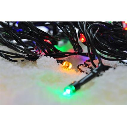 Brilagi - Kültéri LED fényfüzér, 200 LED, 8 üzemmód, 23 m, IP44, többszínű