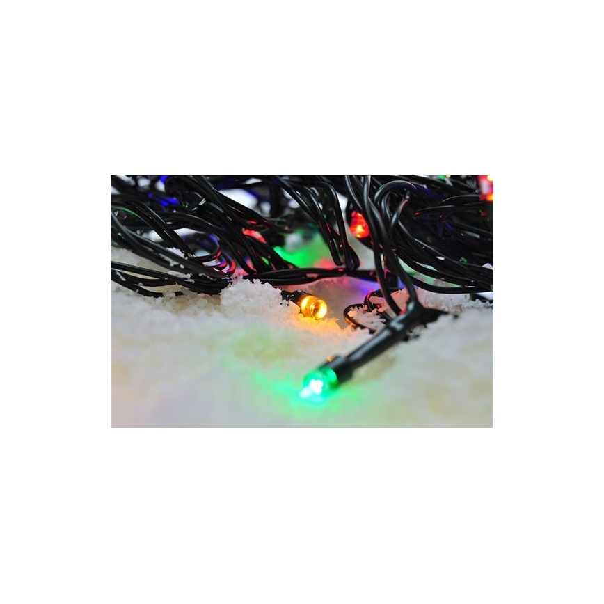 Brilagi - Kültéri LED fényfüzér, 200 LED, 8 üzemmód, 23 m, IP44, többszínű