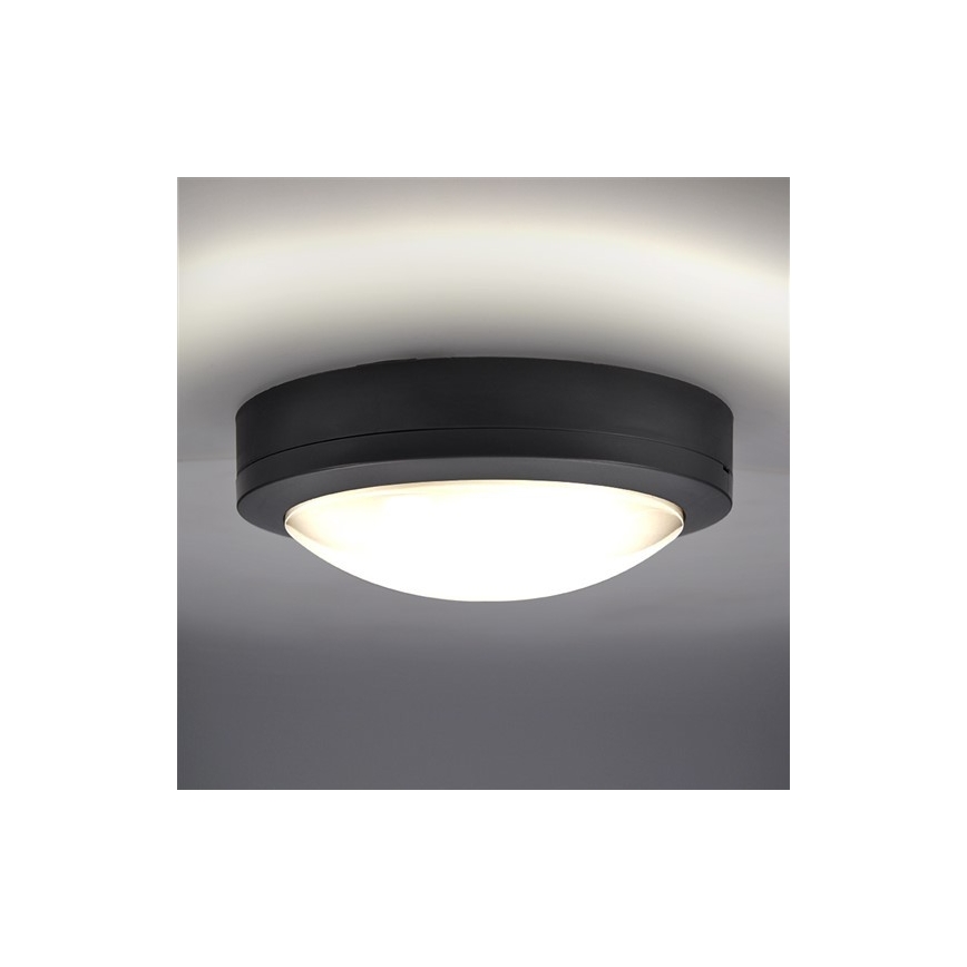 Brilagi - LED kültéri mennyezeti lámpa LED/13W/230V átm. 17 cm IP54 antracit