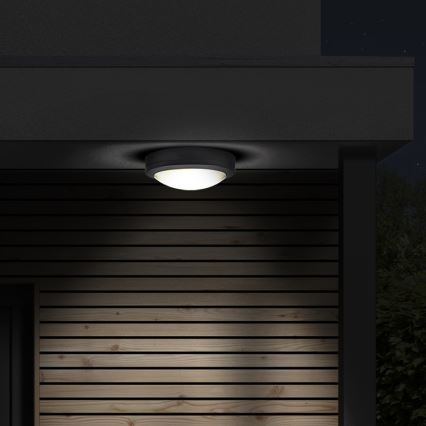 Brilagi - LED kültéri mennyezeti lámpa LED/20W/230V átm. 23 cm IP54 antracit