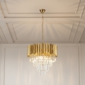 BRILAGI - Láncos csillár CRISTAL 5xE14/40W/230V átm. 45 cm