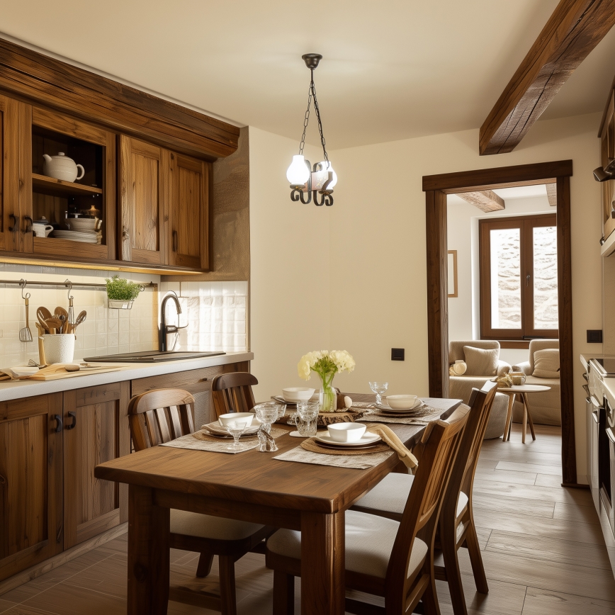 Brilagi - Láncos csillár QUEEN 2xE14/40W/230V bükk/wenge