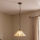 Brilagi - láncos Tiffany-vitrázs csillár FOLIA 1xE27/60W/230V átm. 40 cm