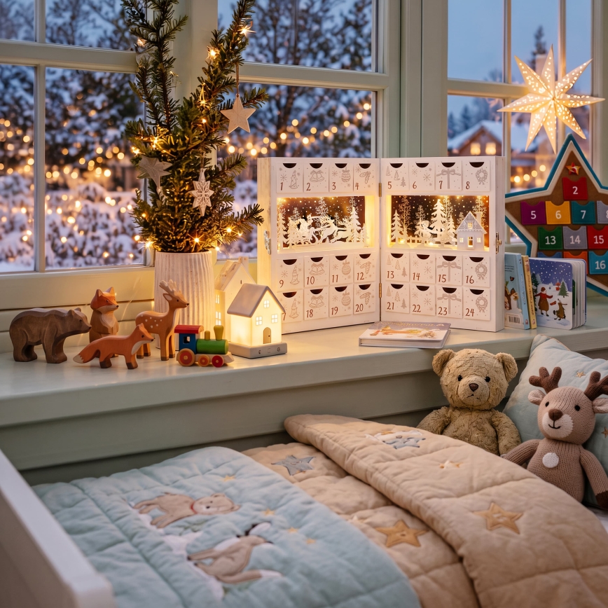 BRILAGI - LED Adventi naptár LED/2xAA