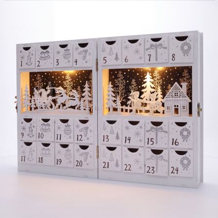 BRILAGI - LED Adventi naptár LED/2xAA