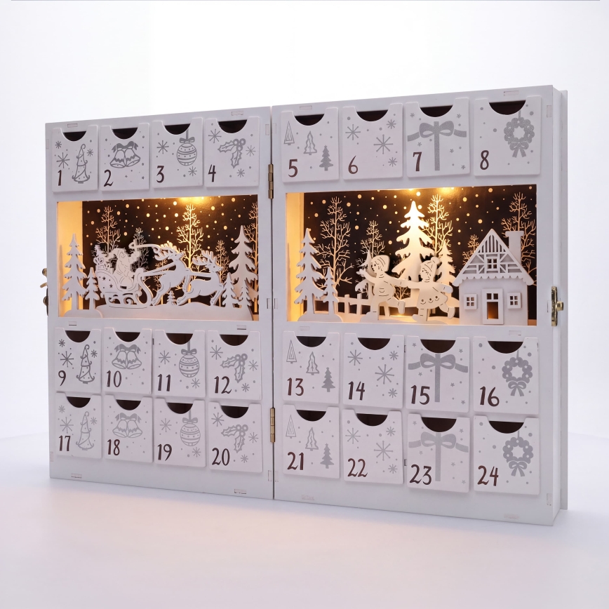 BRILAGI - LED Adventi naptár LED/2xAA