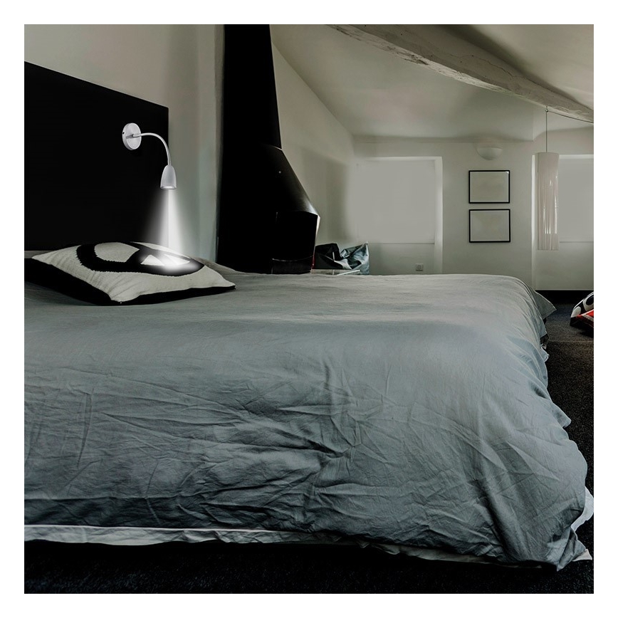 Brilagi - LED állítható fényerejű, rugalmas lámpa LED/4W/230V fehér