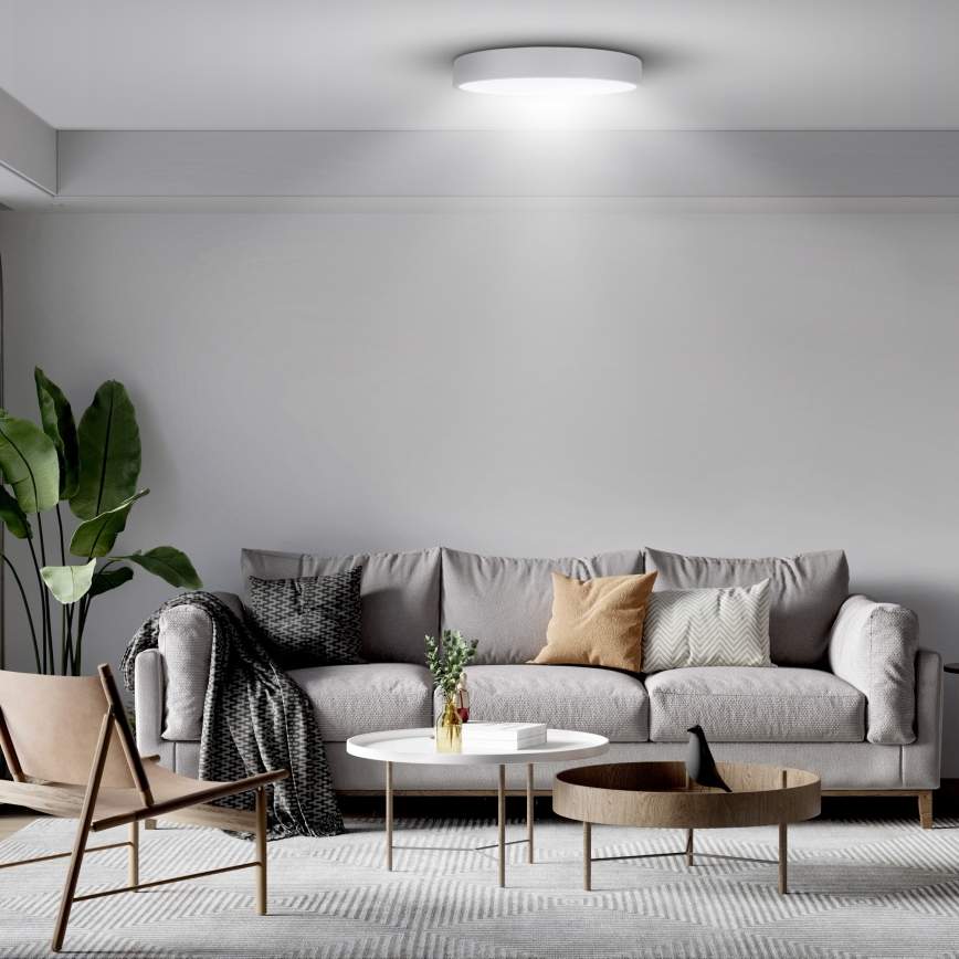 Brilagi - LED dimmelhető mennyezeti lámpa POOL SMART LED/60W/230V 3000-6000K 50 cm + távirányító fehér