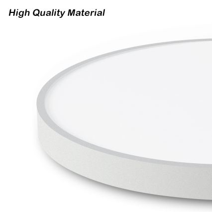 Brilagi - LED állítható fényerejű mennyezeti lámpa POOL SMART LED/60W/230V 50 cm 3000-6000K Wi-Fi Tuya + távirányító fehér