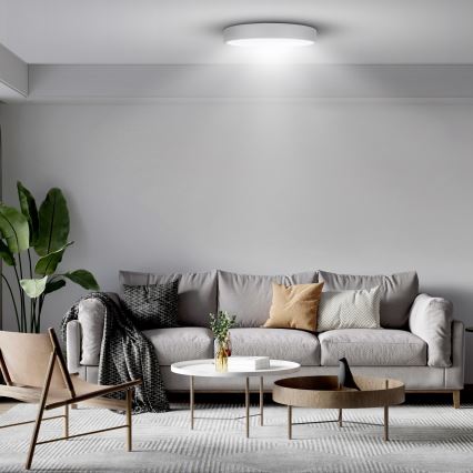 Brilagi - LED állítható fényerejű mennyezeti lámpa POOL SMART LED/60W/230V 50 cm 3000-6000K Wi-Fi Tuya + távirányító fehér