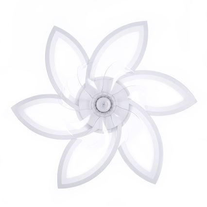 Brilagi - LED dimmelhető mennyezeti lámpa ventilátorral LED/50W/230V 3000-6500K fehér + távirányító