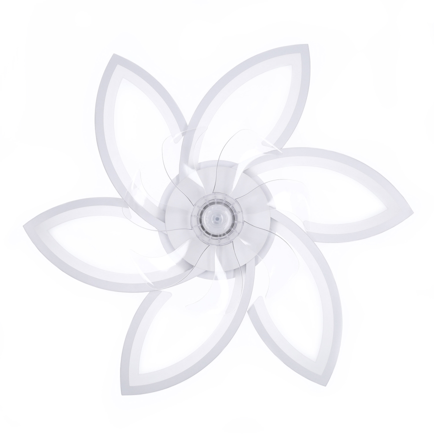 Brilagi - LED dimmelhető mennyezeti lámpa ventilátorral LED/50W/230V 3000-6500K fehér + távirányító