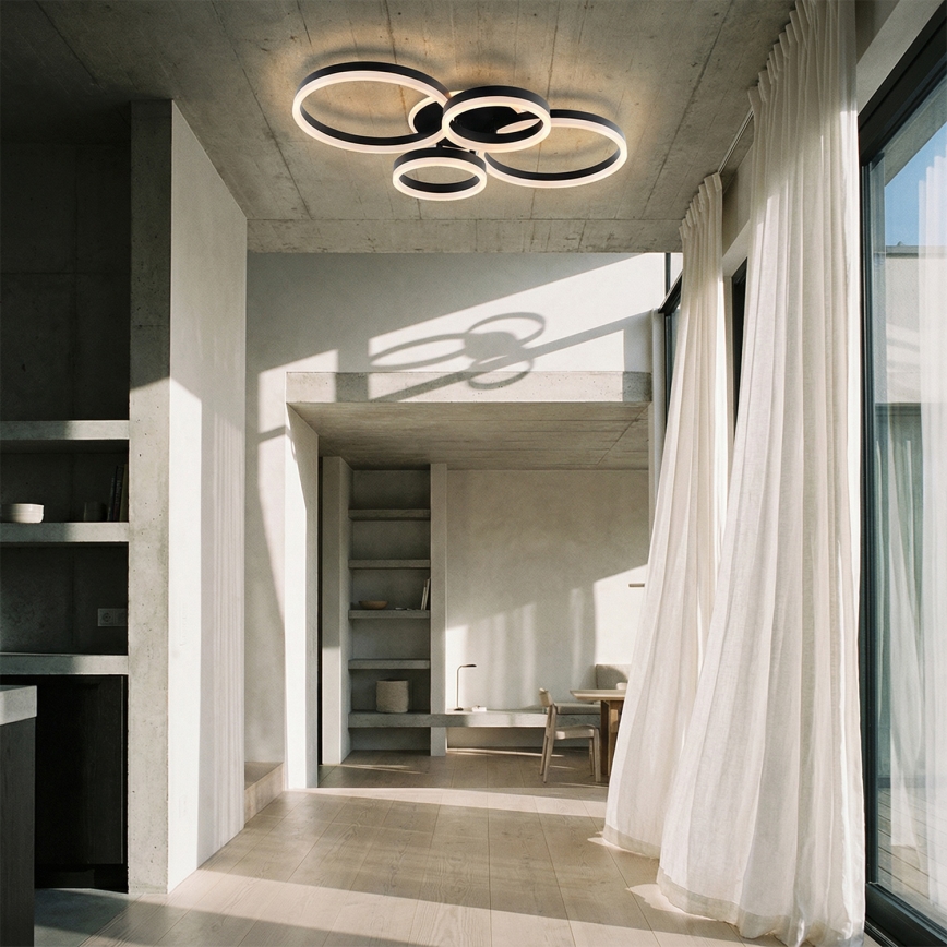 Brilagi - LED dimmelhető mennyezeti lámpa ORBITS LED/49W/230V 3000-6000K + távirányító