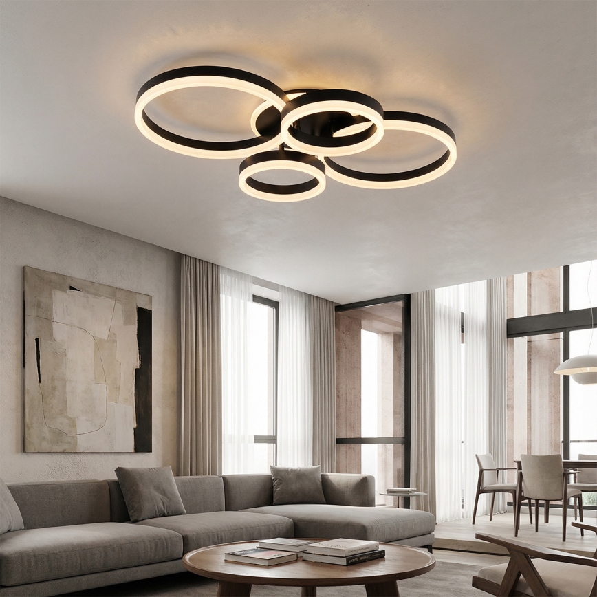 Brilagi - LED dimmelhető mennyezeti lámpa ORBITS LED/49W/230V 3000-6000K + távirányító