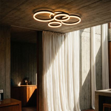 Brilagi - LED dimmelhető mennyezeti lámpa ORBITS LED/49W/230V 3000-6000K + távirányító