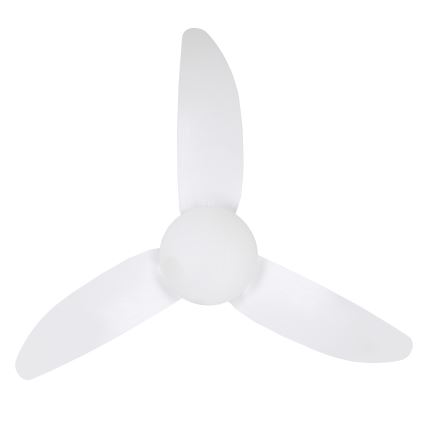 Brilagi - LED állítható fényerejű mennyezeti ventilátor LED/30W/230V 3000-6500K fehér + távirányító