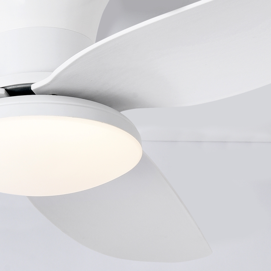 Brilagi - LED állítható fényerejű mennyezeti ventilátor LED/30W/230V 3000-6500K fehér + távirányító