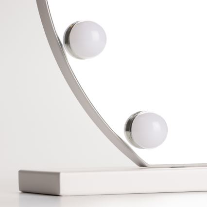 Brilagi - LED állítható fényerejű sminktükör HOLLYWOOD LED/12W/230V 3000/4000/6500K