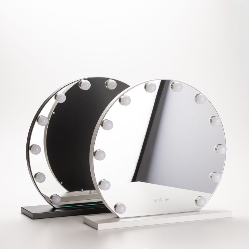 Brilagi - LED állítható fényerejű sminktükör HOLLYWOOD LED/12W/230V 3000/4000/6500K