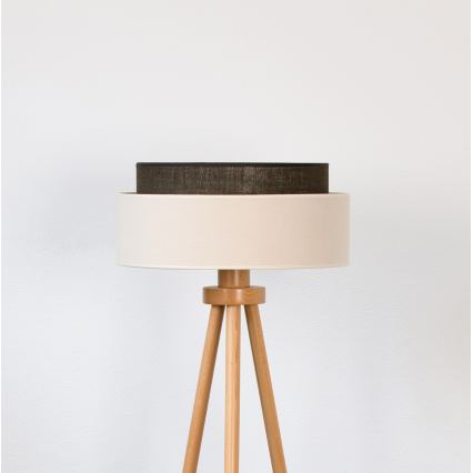 Brilagi - LED állólámpa BOHO STYLE 1xE27/15W/230V krémszínű/barna