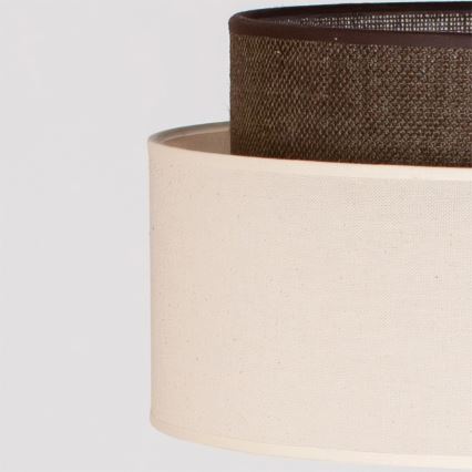 Brilagi - LED állólámpa BOHO STYLE 1xE27/15W/230V krémszínű/barna