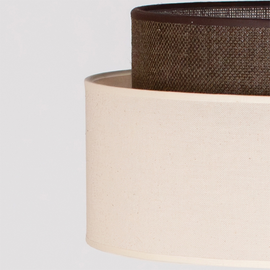 Brilagi - LED állólámpa BOHO STYLE 1xE27/15W/230V krémszínű/barna