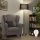 Brilagi - LED állólámpa CERIA 1xE27/20W/230V átmérő 45 cm fekete/arany