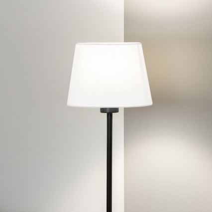 Brilagi - LED állólámpa CERIA 1xE27/40W/230V átm. 20,5 cm fehér/fekete