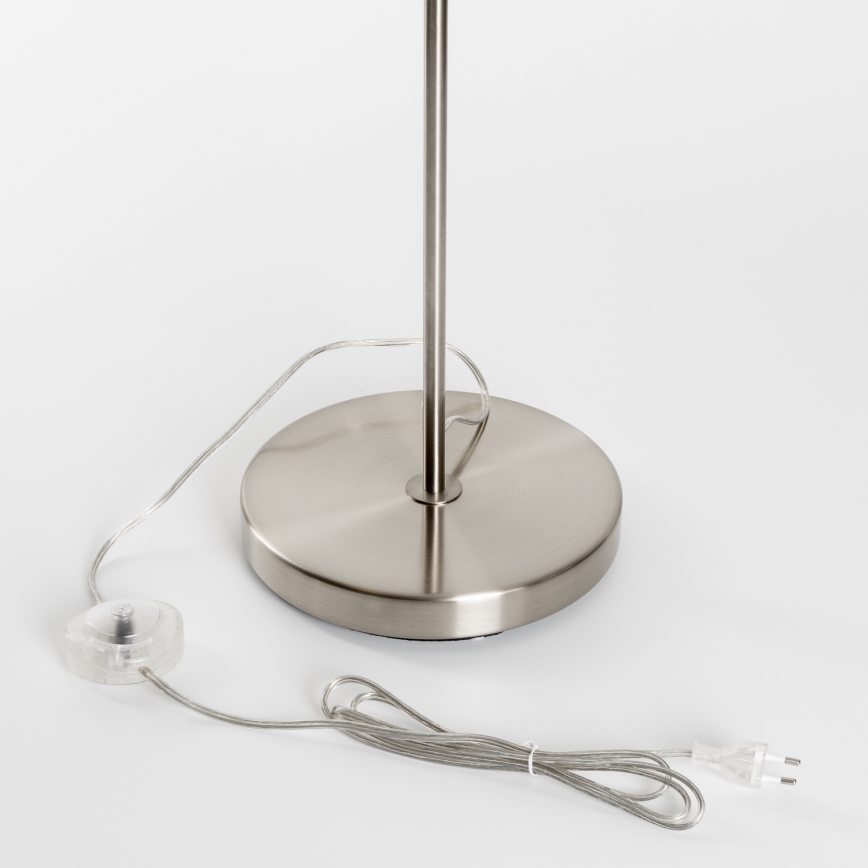 Brilagi - LED állólámpa CERIA 1xE27/40W/230V átm. 20,5 cm fehér/matt króm