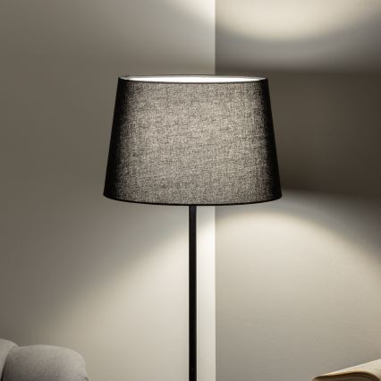 Brilagi - LED állólámpa CERIA 1xE27/40W/230V átm. 30 cm fekete