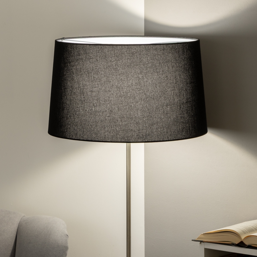 Brilagi - LED állólámpa CERIA 1xE27/40W/230V, átm. 45 cm fekete/matt króm